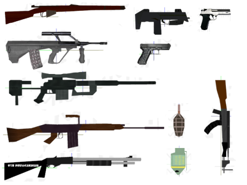 Included weapons